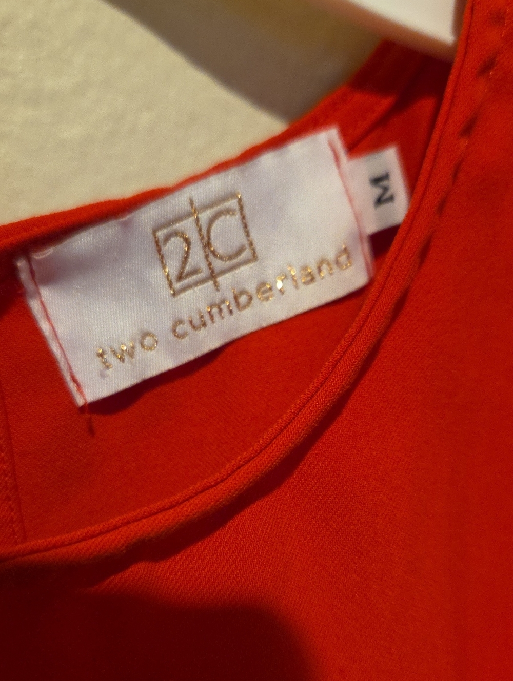 ❤️ TWO CUMBERLAND PLEATED RUFFLE MINI SHIFT DRESS, RED, MEDIUM - Picture 6 of 9